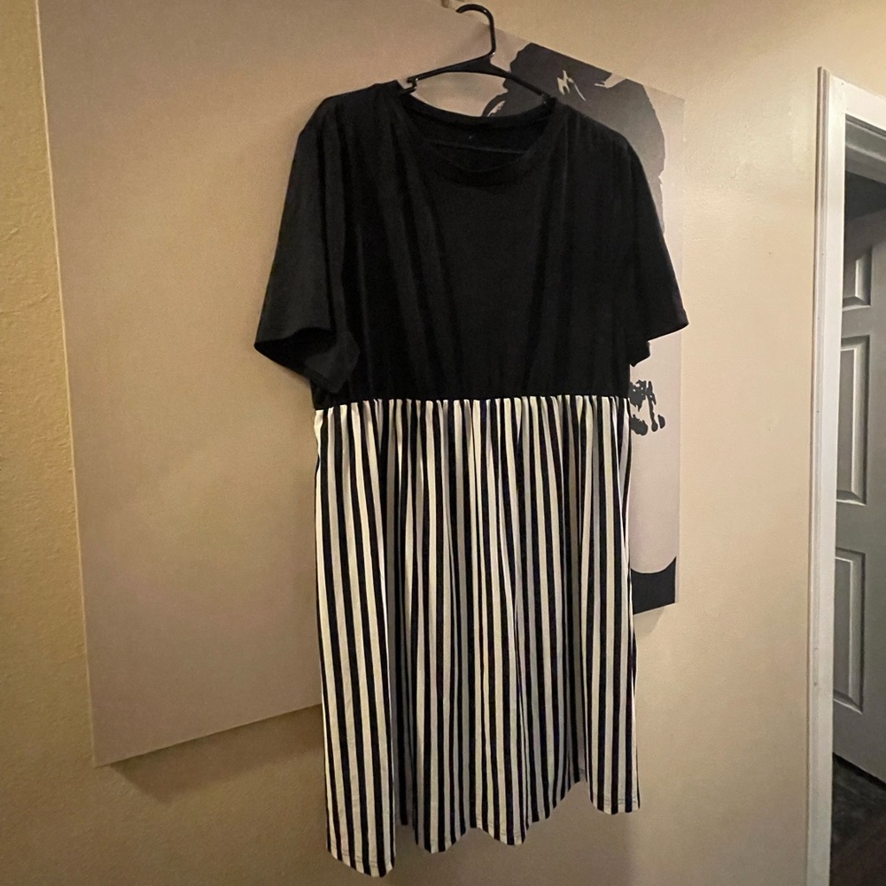 Multi pattern cotton summer dress